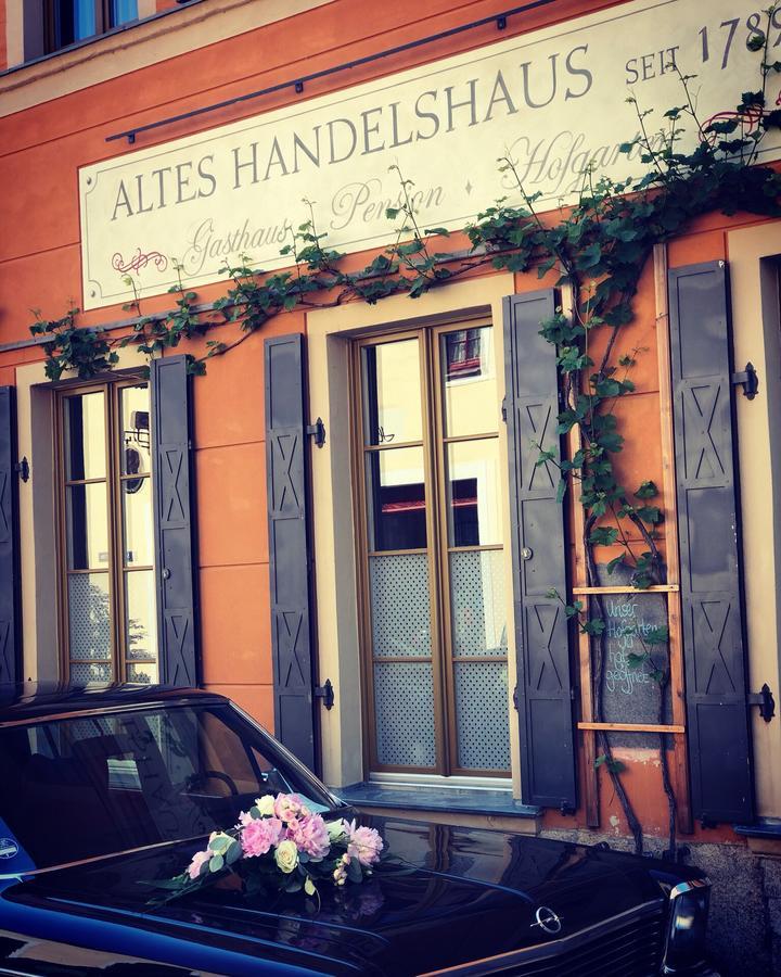 Altes Handelshaus Plauen Eksteriør bilde